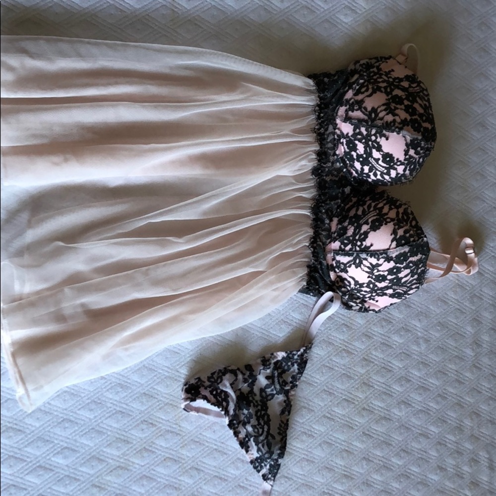 Victoria’s Secret babydoll and panty set